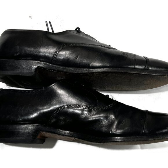Allen Edmonds Park Avenue Black Leather Dress Shoes Oxfords‎ 10 C Cap Toe Dress main image 8